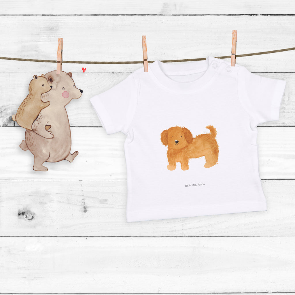 Organic Baby Shirt Hund flauschig Baby T-Shirt, Jungen Baby T-Shirt, Mädchen Baby T-Shirt, Shirt, Hund, Hundemotiv, Haustier, Hunderasse, Tierliebhaber, Hundebesitzer, Sprüche, Hunde, Frauchen, Hundemama, Hundeliebe