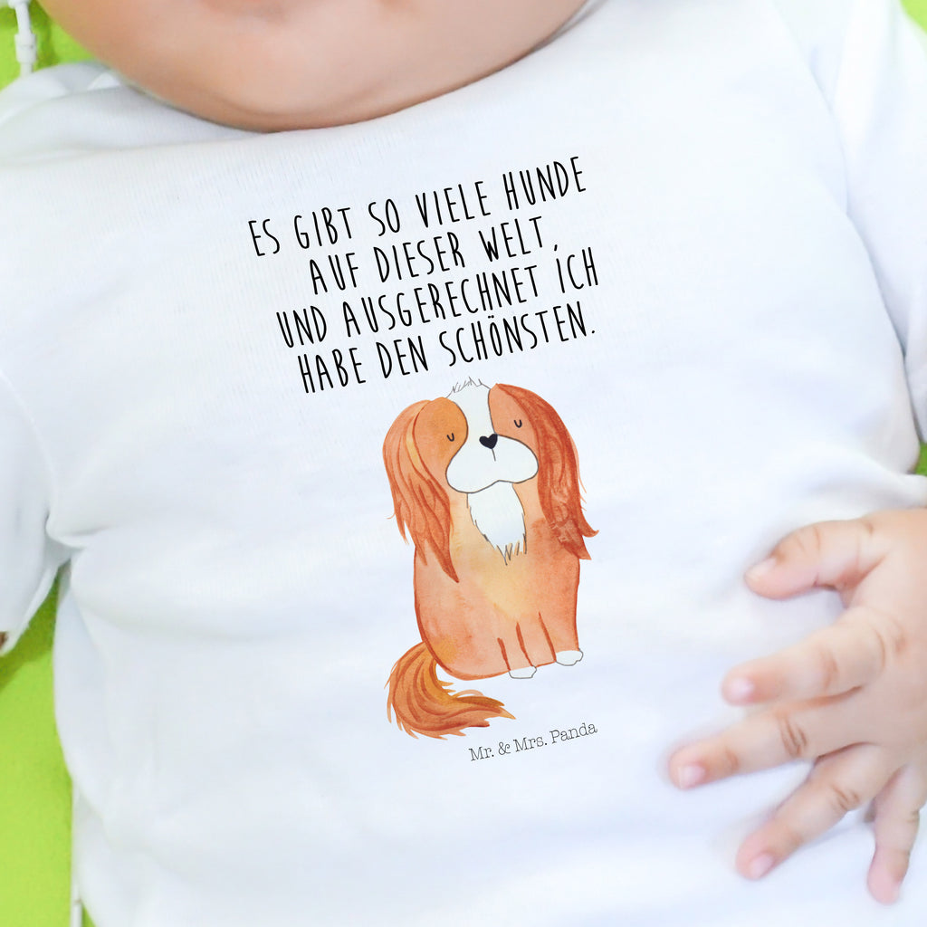 Organic Baby Shirt Cavalier King Charles Spaniel Baby T-Shirt, Jungen Baby T-Shirt, Mädchen Baby T-Shirt, Shirt, Hund, Hundemotiv, Haustier, Hunderasse, Tierliebhaber, Hundebesitzer, Sprüche, Cavalier King Charles Spaniel, Cockerspaniel, Spaniel, Spruch, schönster Hund