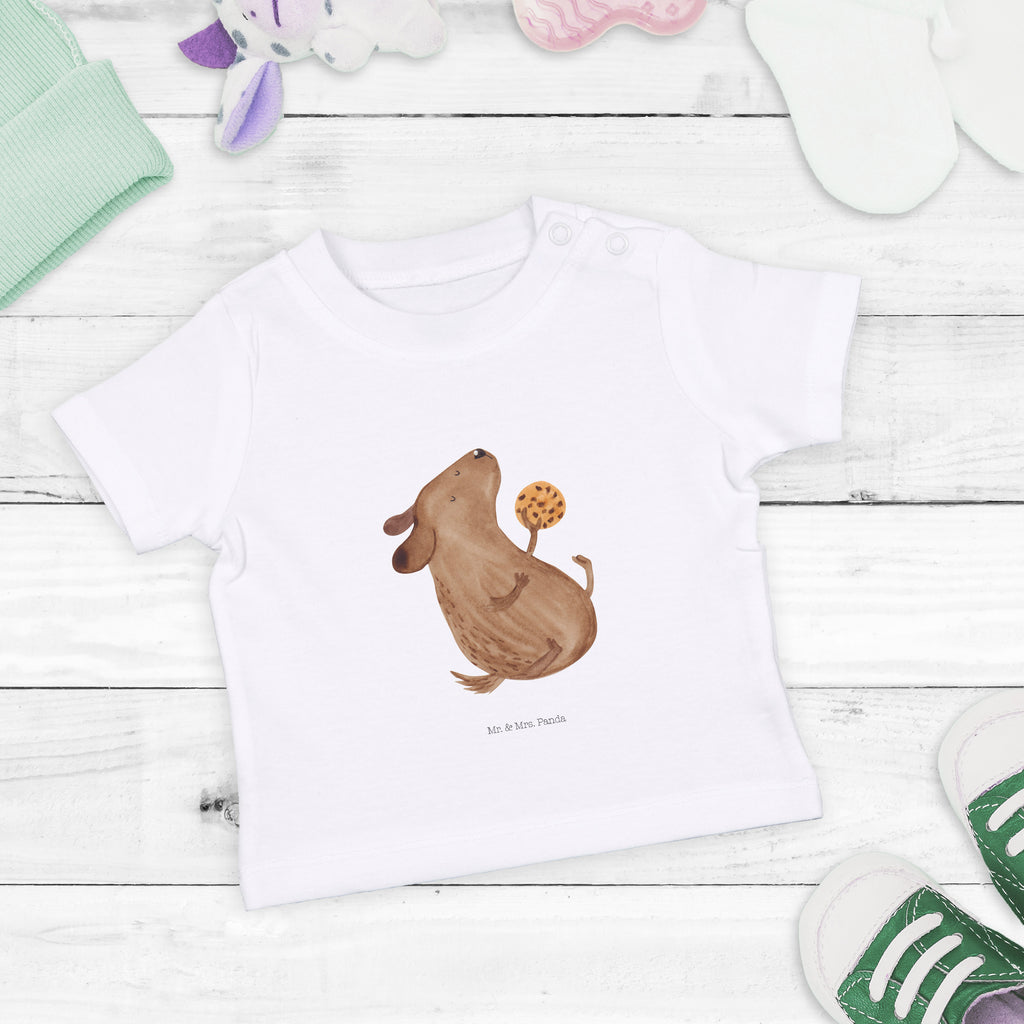 Organic Baby Shirt Hund Keks Baby T-Shirt, Jungen Baby T-Shirt, Mädchen Baby T-Shirt, Shirt, Hund, Hundemotiv, Haustier, Hunderasse, Tierliebhaber, Hundebesitzer, Sprüche, Hundekekse, Leckerli, Hundeleckerli, Hundesnacks
