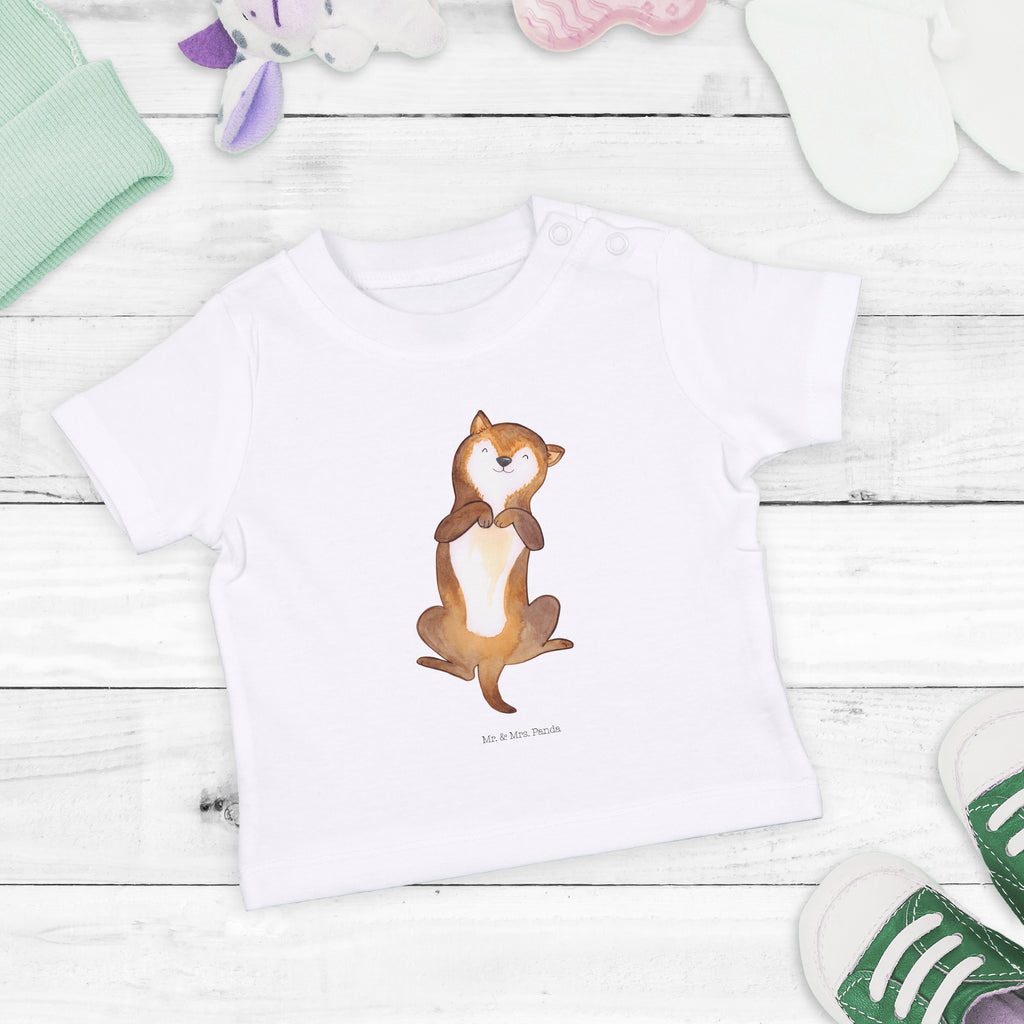 Organic Baby Shirt Hund Bauchkraulen Baby T-Shirt, Jungen Baby T-Shirt, Mädchen Baby T-Shirt, Shirt, Hund, Hundemotiv, Haustier, Hunderasse, Tierliebhaber, Hundebesitzer, Sprüche, Hunde, Hundeliebe, Hundewelpe, Bauchkraulen