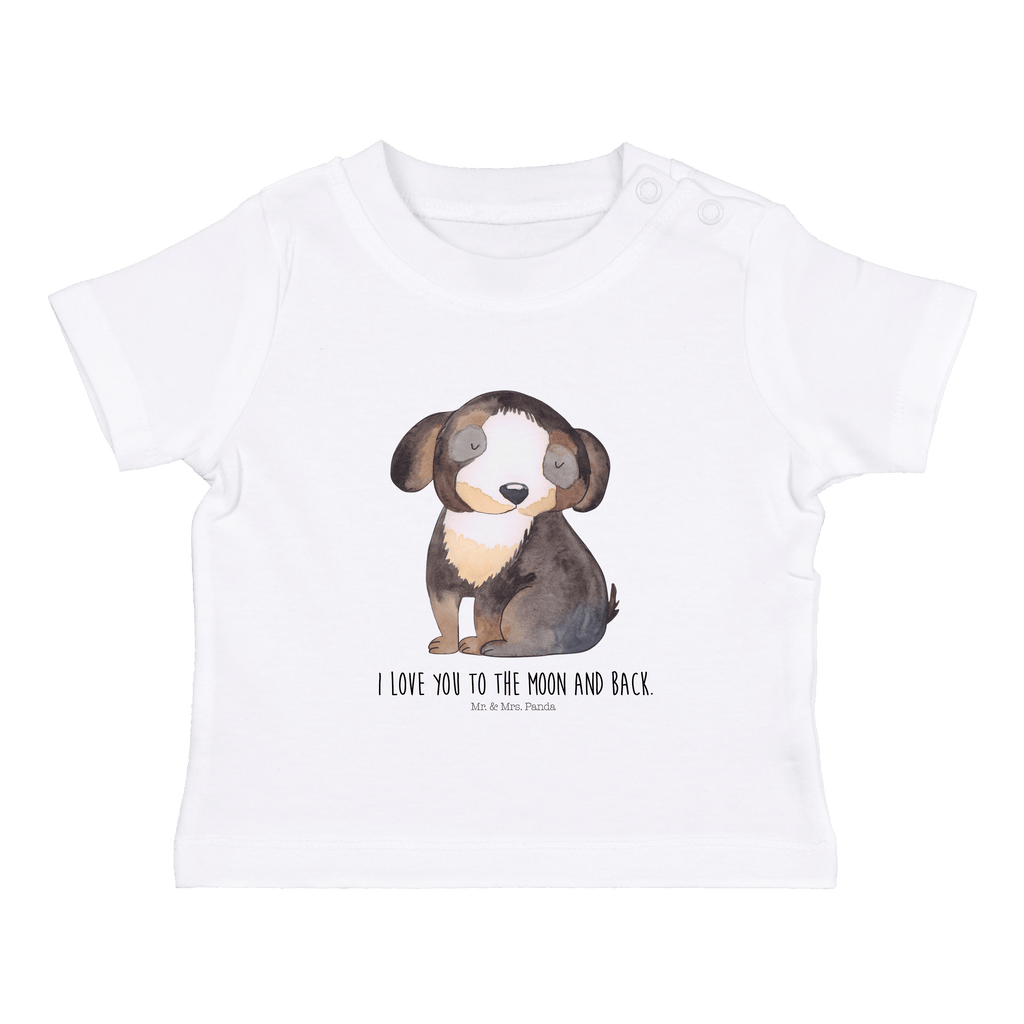 Organic Baby Shirt Hund entspannt Baby T-Shirt, Jungen Baby T-Shirt, Mädchen Baby T-Shirt, Shirt, Hund, Hundemotiv, Haustier, Hunderasse, Tierliebhaber, Hundebesitzer, Sprüche, schwarzer Hund, Hundeliebe, Liebe, Hundeglück