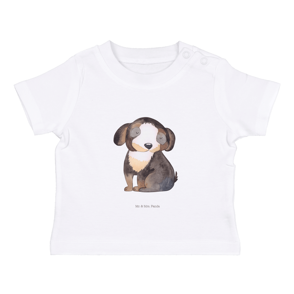 Organic Baby Shirt Hund entspannt Baby T-Shirt, Jungen Baby T-Shirt, Mädchen Baby T-Shirt, Shirt, Hund, Hundemotiv, Haustier, Hunderasse, Tierliebhaber, Hundebesitzer, Sprüche, schwarzer Hund, Hundeliebe, Liebe, Hundeglück
