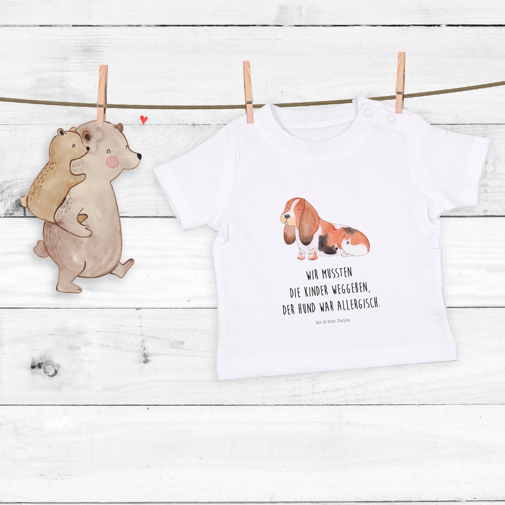 Organic Baby Shirt Hund Basset Hound Baby T-Shirt, Jungen Baby T-Shirt, Mädchen Baby T-Shirt, Shirt, Hund, Hundemotiv, Haustier, Hunderasse, Tierliebhaber, Hundebesitzer, Sprüche, Basset Hound, Basset, Hundeliebe, kinderlos