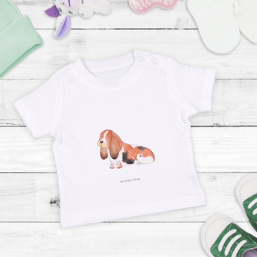 Organic Baby Shirt Hund Basset Hound Baby T-Shirt, Jungen Baby T-Shirt, Mädchen Baby T-Shirt, Shirt, Hund, Hundemotiv, Haustier, Hunderasse, Tierliebhaber, Hundebesitzer, Sprüche, Basset Hound, Basset, Hundeliebe, kinderlos