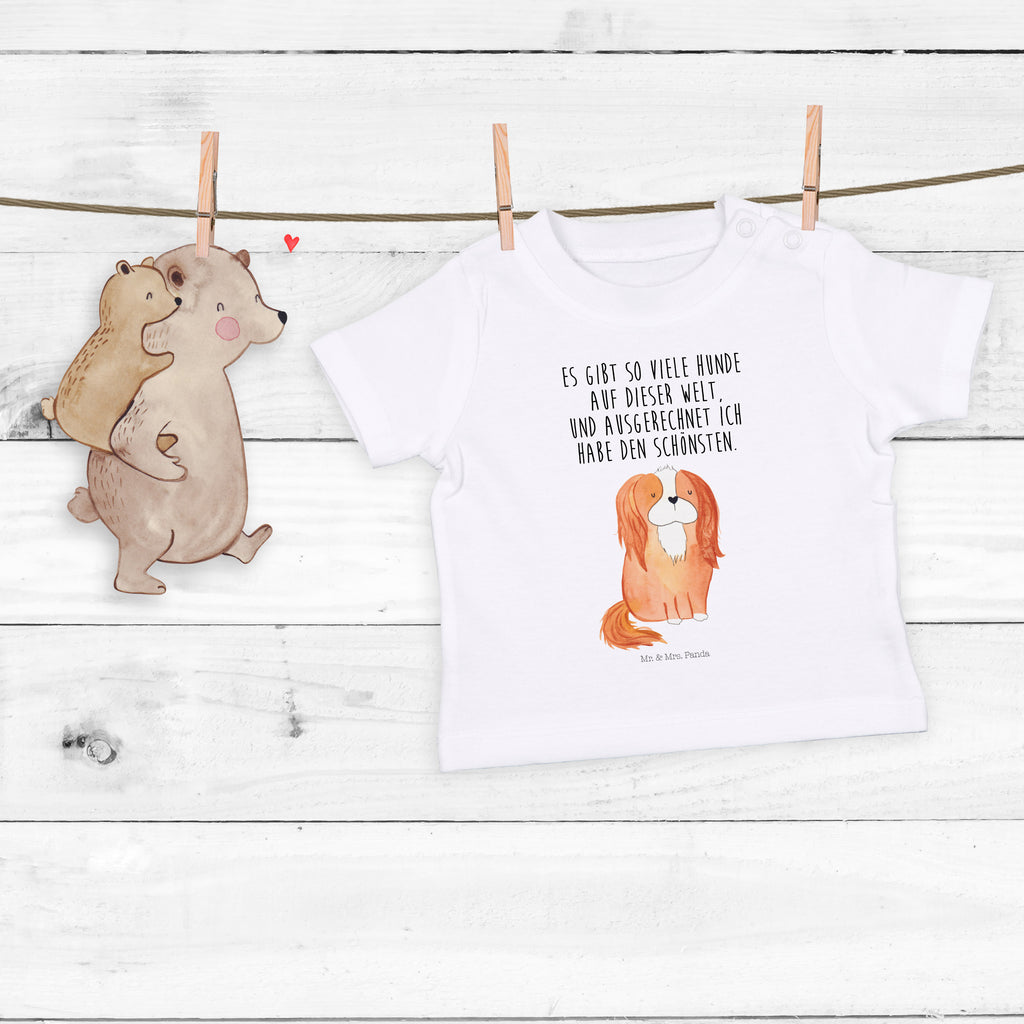 Organic Baby Shirt Cavalier King Charles Spaniel Baby T-Shirt, Jungen Baby T-Shirt, Mädchen Baby T-Shirt, Shirt, Hund, Hundemotiv, Haustier, Hunderasse, Tierliebhaber, Hundebesitzer, Sprüche, Cavalier King Charles Spaniel, Cockerspaniel, Spaniel, Spruch, schönster Hund
