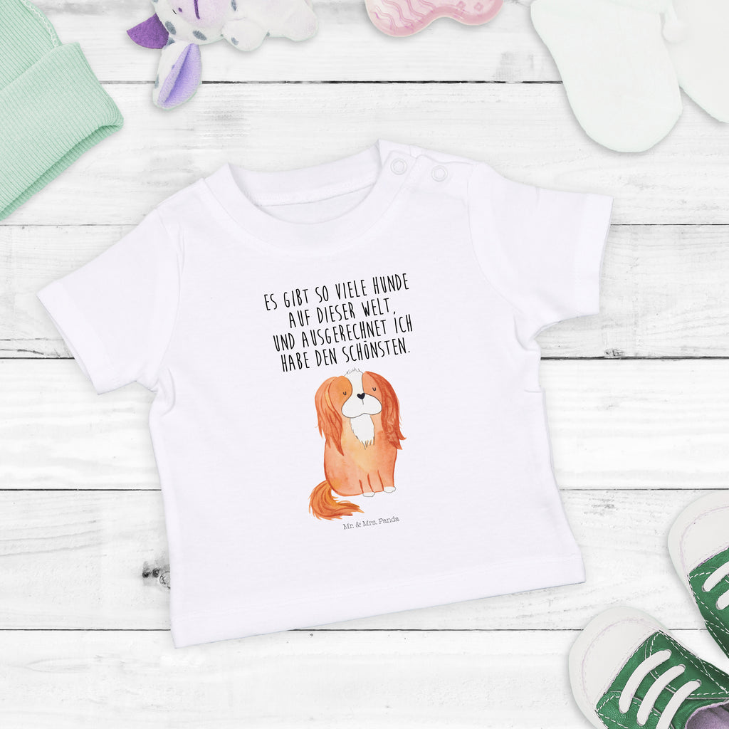 Organic Baby Shirt Cavalier King Charles Spaniel Baby T-Shirt, Jungen Baby T-Shirt, Mädchen Baby T-Shirt, Shirt, Hund, Hundemotiv, Haustier, Hunderasse, Tierliebhaber, Hundebesitzer, Sprüche, Cavalier King Charles Spaniel, Cockerspaniel, Spaniel, Spruch, schönster Hund