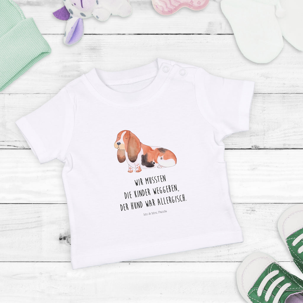 Organic Baby Shirt Hund Basset Hound Baby T-Shirt, Jungen Baby T-Shirt, Mädchen Baby T-Shirt, Shirt, Hund, Hundemotiv, Haustier, Hunderasse, Tierliebhaber, Hundebesitzer, Sprüche, Basset Hound, Basset, Hundeliebe, kinderlos