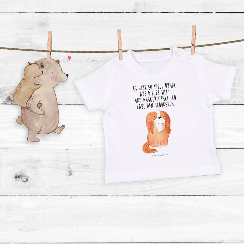 Organic Baby Shirt Cavalier King Charles Spaniel Baby T-Shirt, Jungen Baby T-Shirt, Mädchen Baby T-Shirt, Shirt, Hund, Hundemotiv, Haustier, Hunderasse, Tierliebhaber, Hundebesitzer, Sprüche, Cavalier King Charles Spaniel, Cockerspaniel, Spaniel, Spruch, schönster Hund