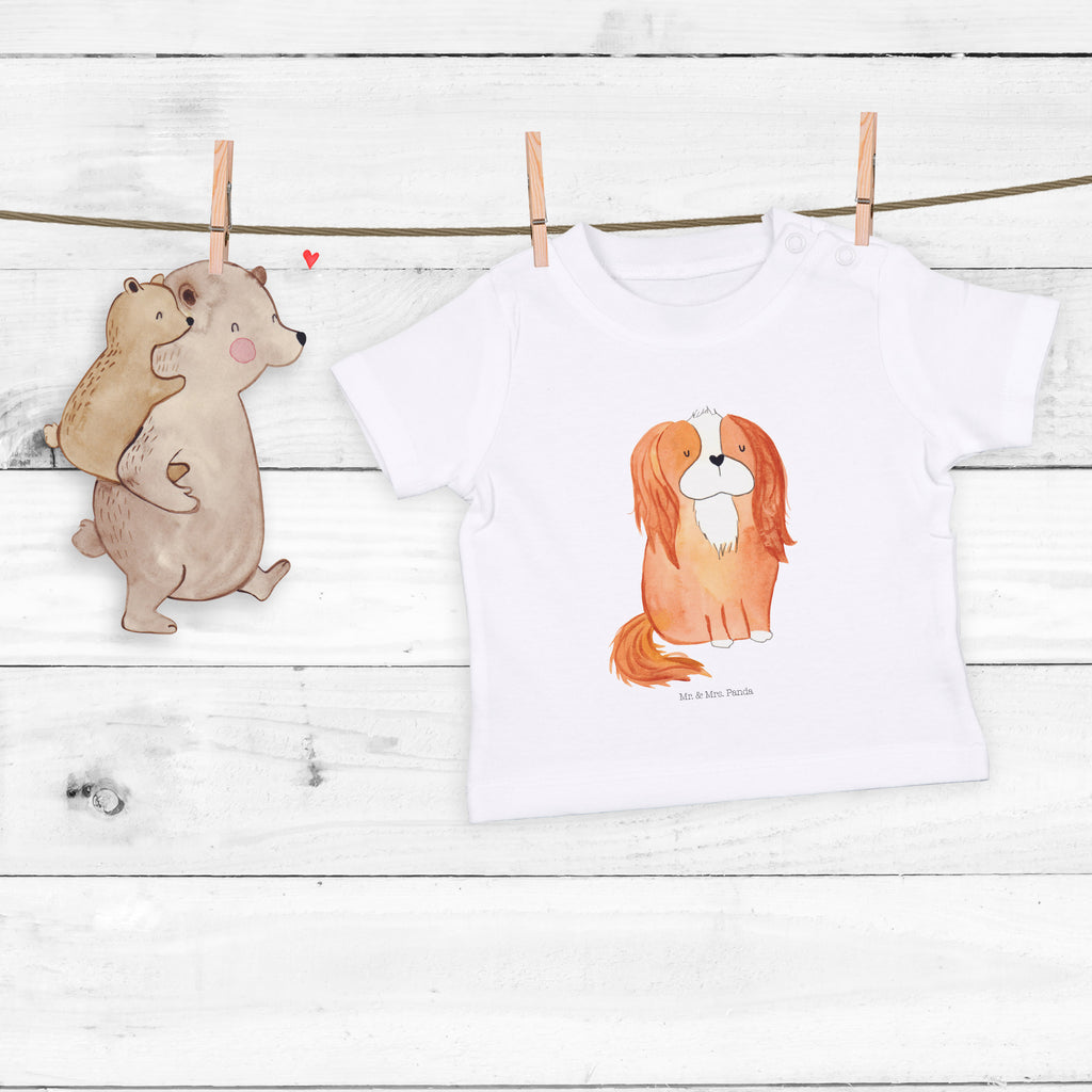 Organic Baby Shirt Cavalier King Charles Spaniel Baby T-Shirt, Jungen Baby T-Shirt, Mädchen Baby T-Shirt, Shirt, Hund, Hundemotiv, Haustier, Hunderasse, Tierliebhaber, Hundebesitzer, Sprüche, Cavalier King Charles Spaniel, Cockerspaniel, Spaniel, Spruch, schönster Hund