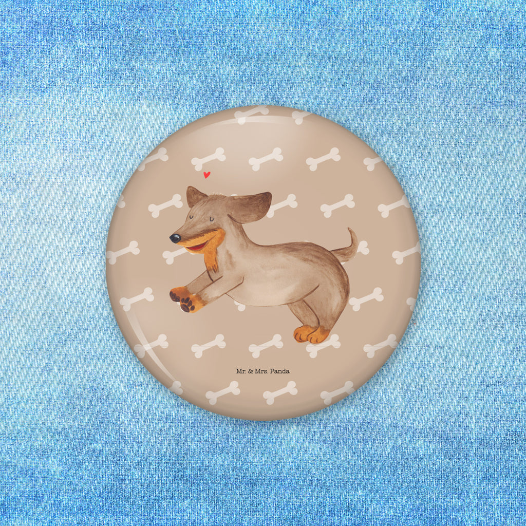 50mm Button Hund Dackel fröhlich 50mm Button, Button, Pin, Anstecknadel, Hund, Hundemotiv, Haustier, Hunderasse, Tierliebhaber, Hundebesitzer, Sprüche, Hunde, Dackel, Dachshund, happy dog