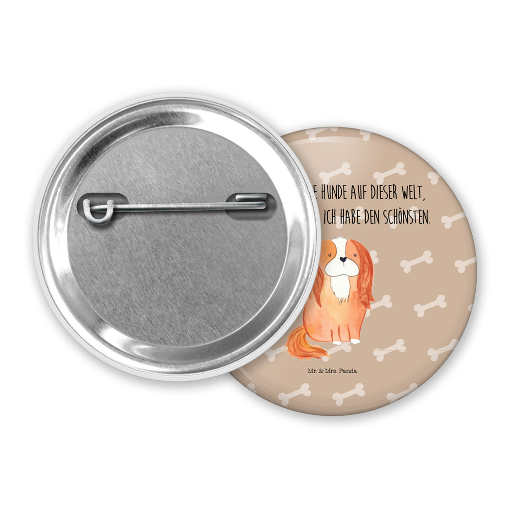 50mm Button Cavalier King Charles Spaniel 50mm Button, Button, Pin, Anstecknadel, Hund, Hundemotiv, Haustier, Hunderasse, Tierliebhaber, Hundebesitzer, Sprüche, Cavalier King Charles Spaniel, Cockerspaniel, Spaniel, Spruch, schönster Hund