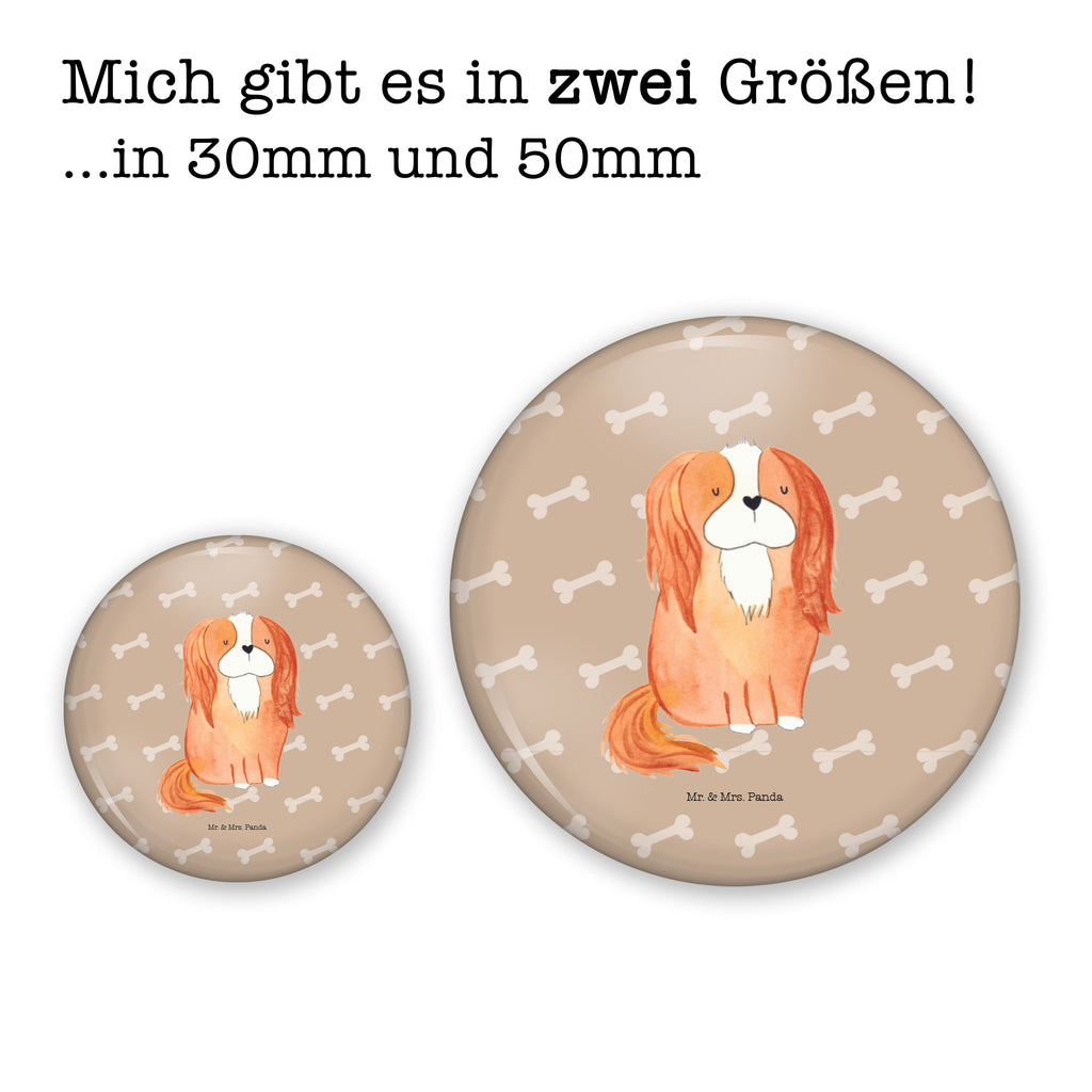 50mm Button Cavalier King Charles Spaniel 50mm Button, Button, Pin, Anstecknadel, Hund, Hundemotiv, Haustier, Hunderasse, Tierliebhaber, Hundebesitzer, Sprüche, Cavalier King Charles Spaniel, Cockerspaniel, Spaniel, Spruch, schönster Hund