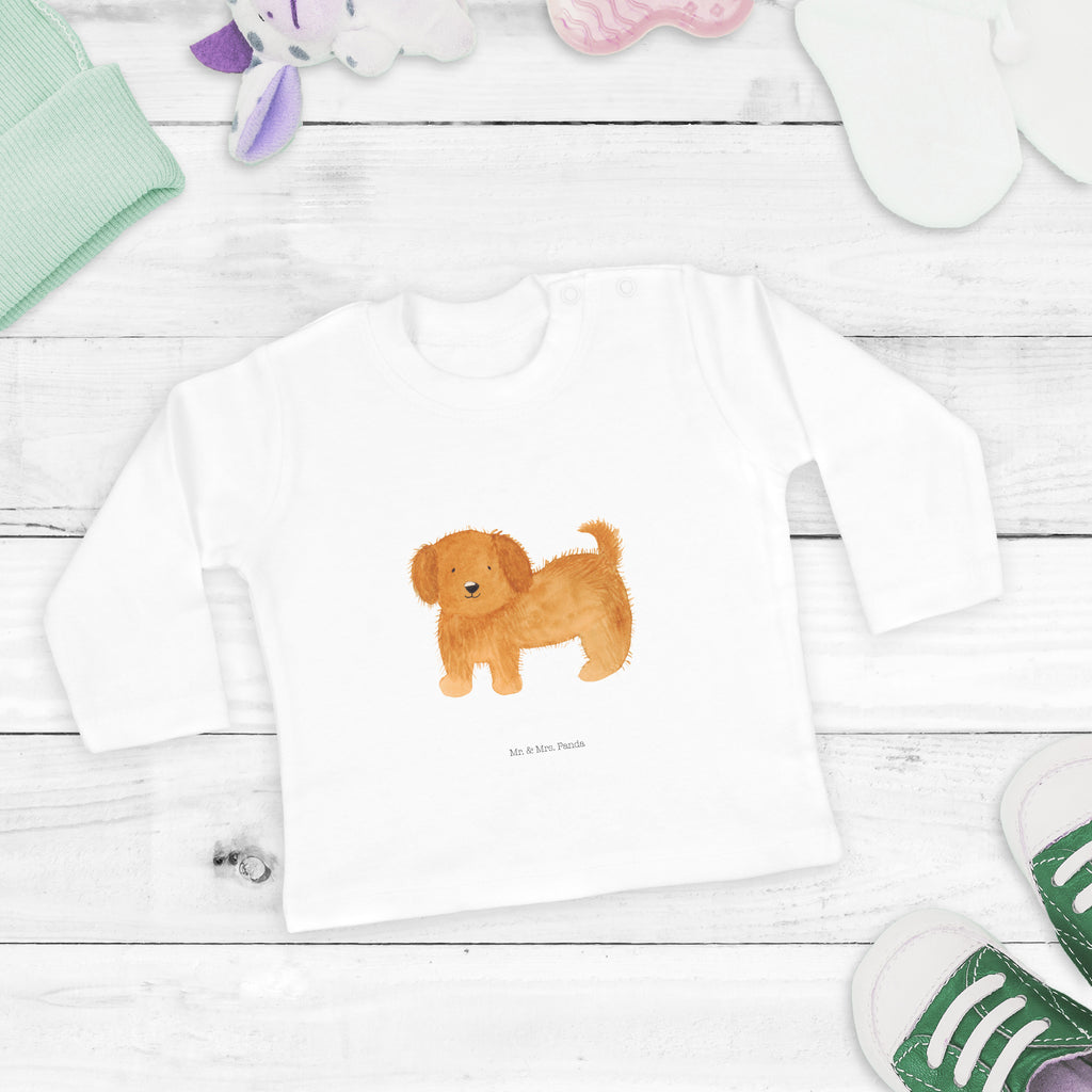 3-6 Monate Baby Longsleeve Hund flauschig Mädchen, Jungen, Baby, Langarm, Bio, Kleidung, Hund, Hundemotiv, Haustier, Hunderasse, Tierliebhaber, Hundebesitzer, Sprüche, Hunde, Frauchen, Hundemama, Hundeliebe