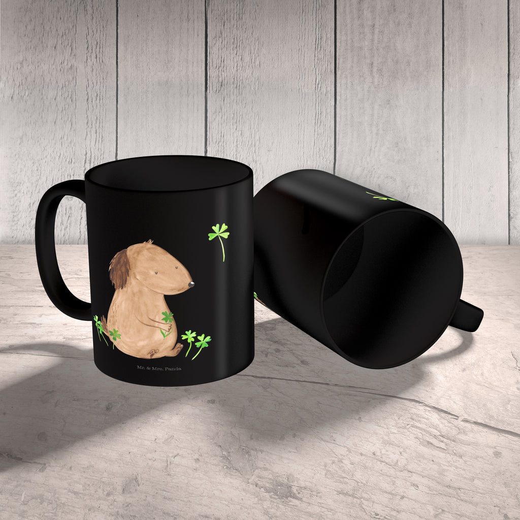 Tasse Hund Kleeblatt Hund, Kleeblatt, Glück, Tagträume, Motivation, Neuanfang, Geschenk,  Glücksbringer, Selbstliebe, Achtsamkeit Becher, Kaffeetasse, Kaffeebecher, Tee, Frühstück, Büro  Hund, Hundemotiv, Haustier, Hunderasse, Tierliebhaber, Hundebesitzer, Sprüche
