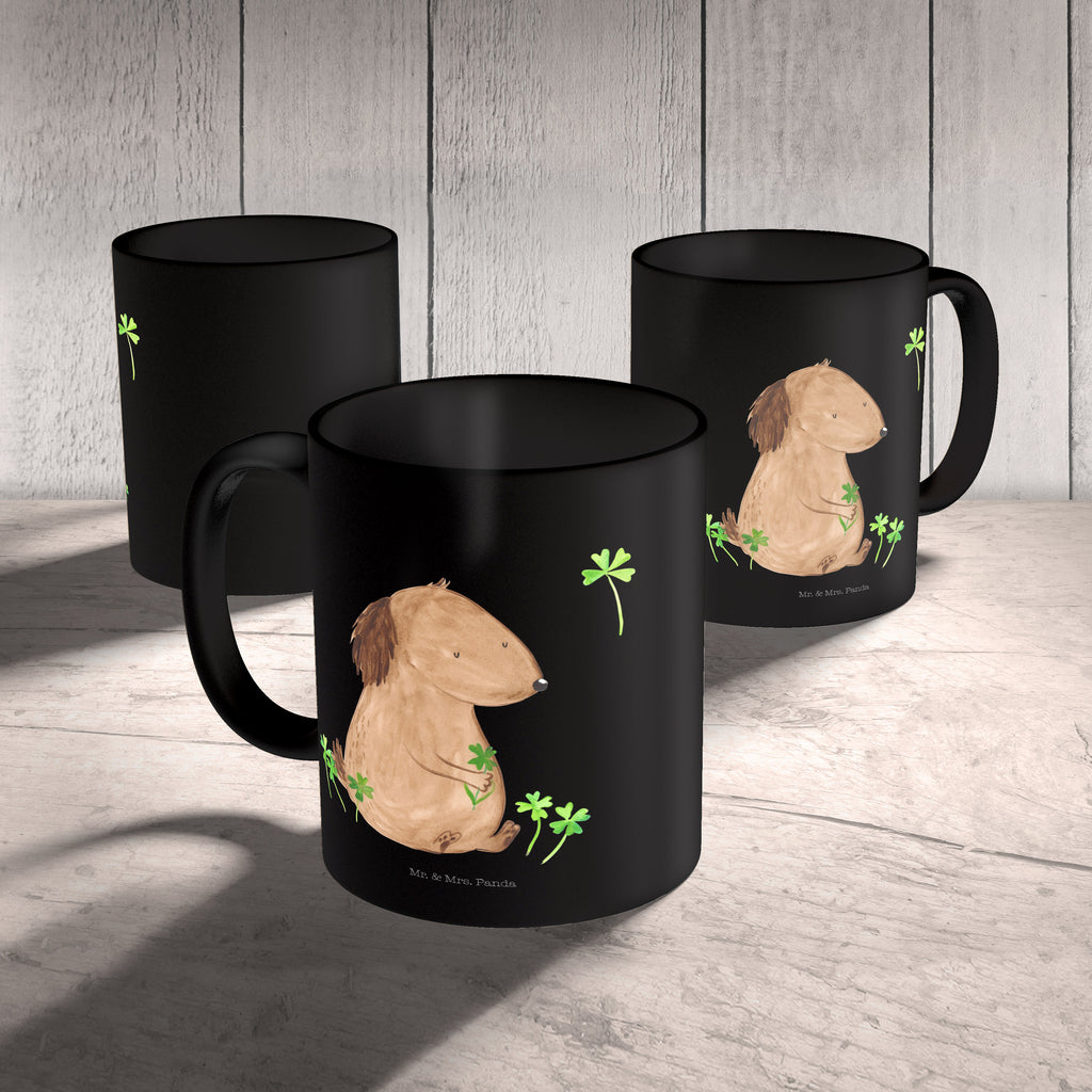 Tasse Hund Kleeblatt Hund, Kleeblatt, Glück, Tagträume, Motivation, Neuanfang, Geschenk,  Glücksbringer, Selbstliebe, Achtsamkeit Becher, Kaffeetasse, Kaffeebecher, Tee, Frühstück, Büro  Hund, Hundemotiv, Haustier, Hunderasse, Tierliebhaber, Hundebesitzer, Sprüche