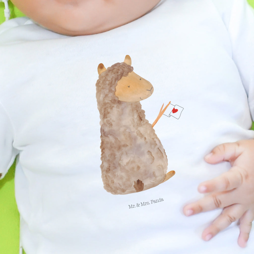 18-24 Monate Baby Longsleeve Alpaka Fahne Mädchen, Jungen, Baby, Langarm, Bio, Kleidung, Longsleeve, Alpaka, Lama, Alpakas, Lamas, Liebe