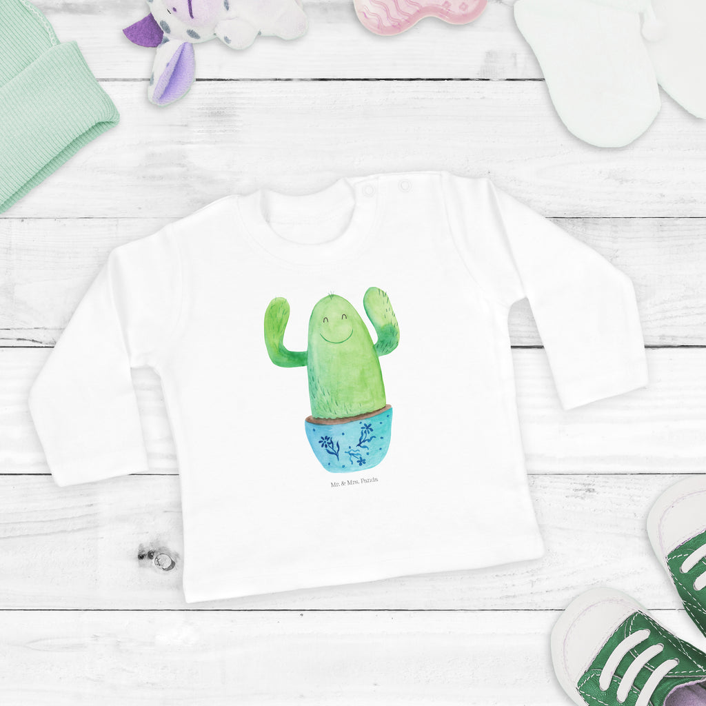 18-24 Monate Baby Longsleeve Kaktus Happy Mädchen, Jungen, Baby, Langarm, Bio, Kleidung, Longsleeve, Kaktus, Kakteen, Motivation, Spruch, lustig, Kindersicherung, Neustart, Büro, Büroalltag, Kollege, Kollegin, Freundin, Mutter, Familie, Ausbildung