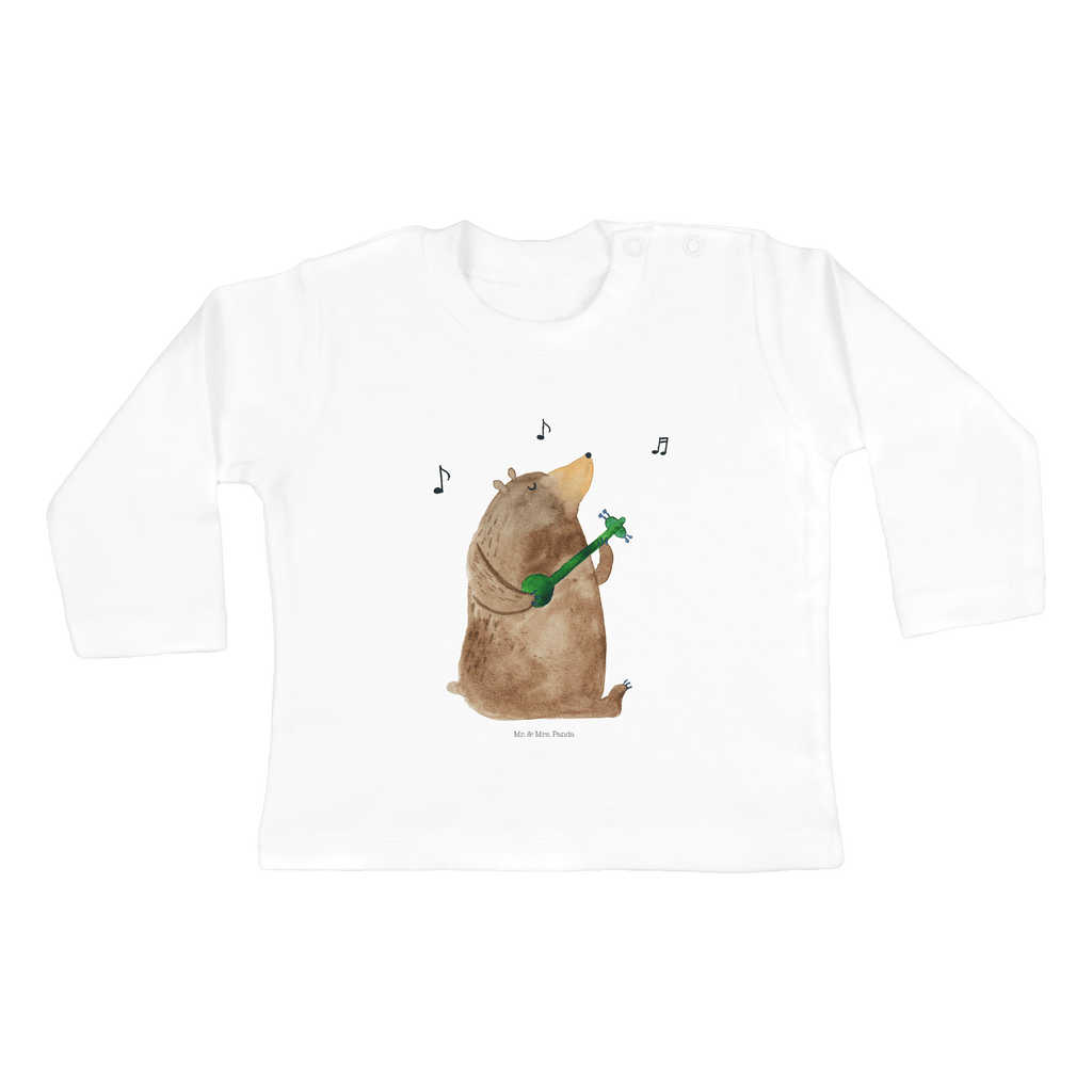 18-24 Monate Baby Longsleeve Bär Gitarre Mädchen, Jungen, Baby, Langarm, Bio, Kleidung, Longsleeve, Bär, Teddy, Teddybär
