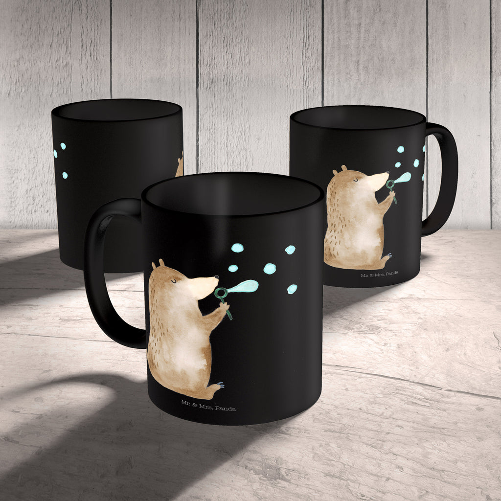 Tasse Bär Seifenblasen Seifenblasen Bär Lustig Sein Glücklich Traurig Happy Becher, Kaffeetasse, Kaffeebecher, Tee, Frühstück, Büro  Bär, Teddy, Teddybär