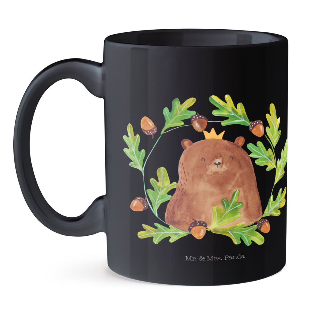Tasse Bär König Papa, Bär, Papa Bär, bester Vater, bester Papa, weltbester Papa, Vatertag, Vater, Dad, Daddy, Papi, Becher, Kaffeetasse, Kaffeebecher, Tee, Frühstück, Büro  Bär, Teddy, Teddybär
