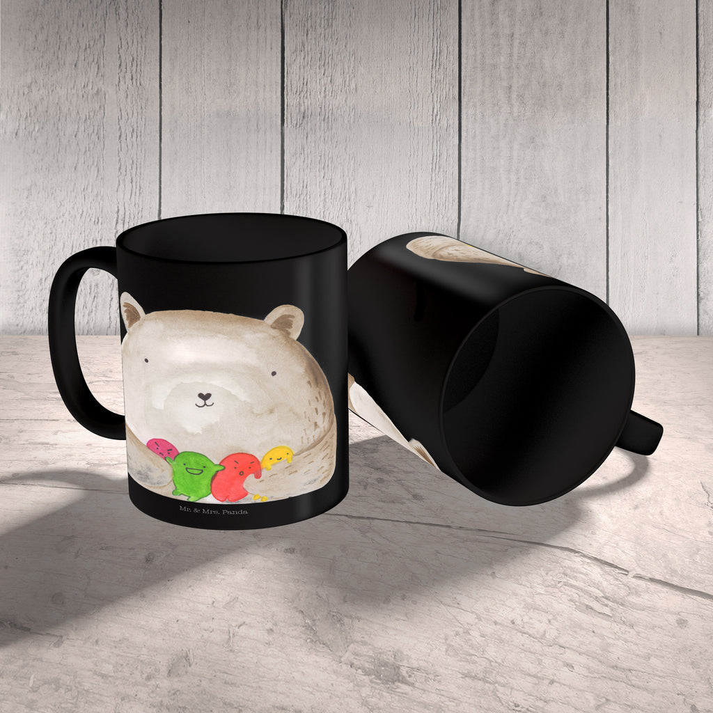 Tasse Bär Gefühl Bär, Wahnsinn, Verrückt, Durchgedreht Becher, Kaffeetasse, Kaffeebecher, Tee, Frühstück, Büro  Bär, Teddy, Teddybär