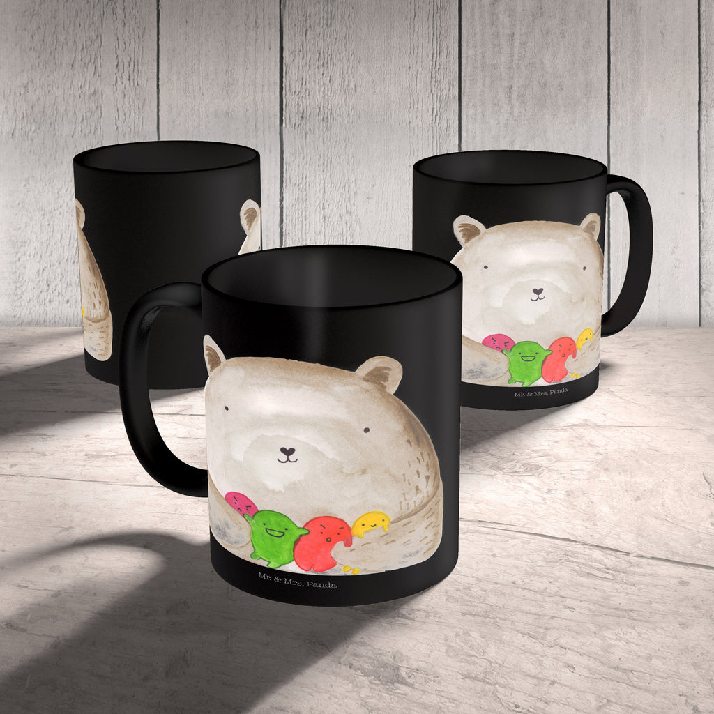 Tasse Bär Gefühl Bär, Wahnsinn, Verrückt, Durchgedreht Becher, Kaffeetasse, Kaffeebecher, Tee, Frühstück, Büro  Bär, Teddy, Teddybär