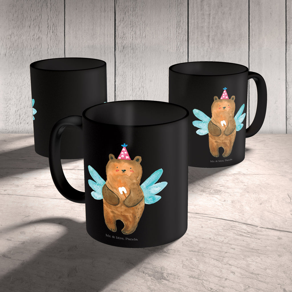 Tasse Zahnfee Bär Zahnfee, Fee, Milchzahn, Erster Zahn Becher, Kaffeetasse, Kaffeebecher, Tee, Frühstück, Büro  Bär, Teddy, Teddybär