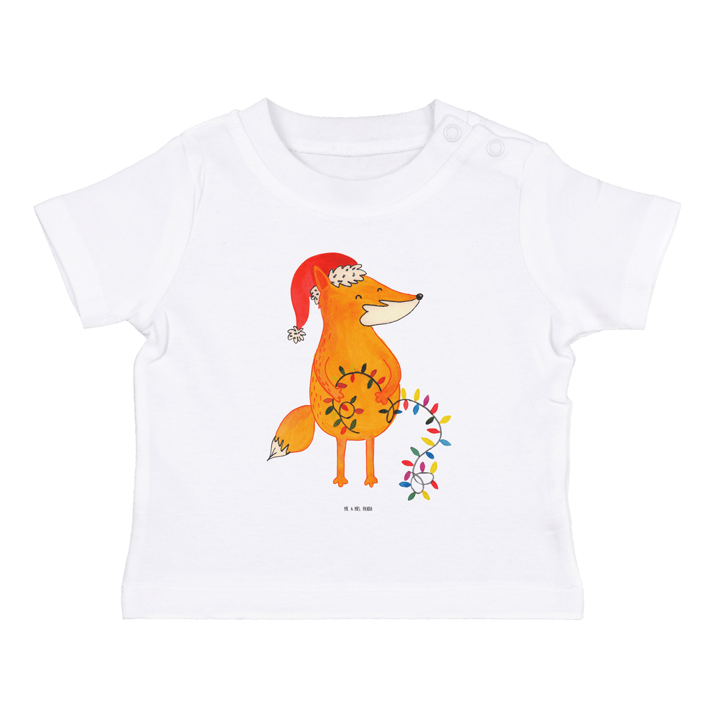 Organic Baby Shirt Fuchs Weihnachten Baby T-Shirt, Jungen Baby T-Shirt, Mädchen Baby T-Shirt, Shirt, Winter, Weihnachten, Weihnachtsdeko, Nikolaus, Advent, Heiligabend, Wintermotiv, Fuchs, Füchse, Spruch schön, Geschenk Weihnachten, Weihnachtsmann, Weihnachtszeit