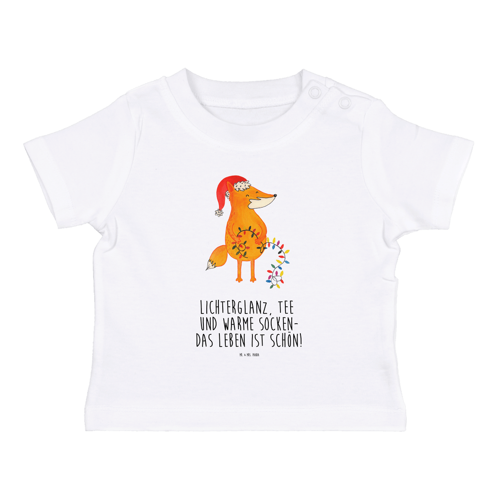 Organic Baby Shirt Fuchs Weihnachten Baby T-Shirt, Jungen Baby T-Shirt, Mädchen Baby T-Shirt, Shirt, Winter, Weihnachten, Weihnachtsdeko, Nikolaus, Advent, Heiligabend, Wintermotiv, Fuchs, Füchse, Spruch schön, Geschenk Weihnachten, Weihnachtsmann, Weihnachtszeit