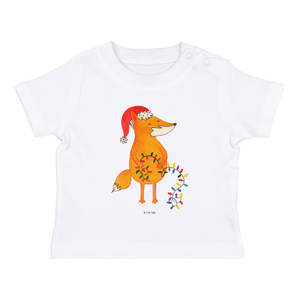 Organic Baby Shirt Fuchs Weihnachten Baby T-Shirt, Jungen Baby T-Shirt, Mädchen Baby T-Shirt, Shirt, Winter, Weihnachten, Weihnachtsdeko, Nikolaus, Advent, Heiligabend, Wintermotiv, Fuchs, Füchse, Spruch schön, Geschenk Weihnachten, Weihnachtsmann, Weihnachtszeit