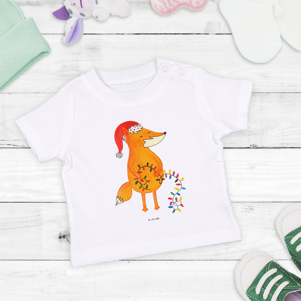Organic Baby Shirt Fuchs Weihnachten Baby T-Shirt, Jungen Baby T-Shirt, Mädchen Baby T-Shirt, Shirt, Winter, Weihnachten, Weihnachtsdeko, Nikolaus, Advent, Heiligabend, Wintermotiv, Fuchs, Füchse, Spruch schön, Geschenk Weihnachten, Weihnachtsmann, Weihnachtszeit