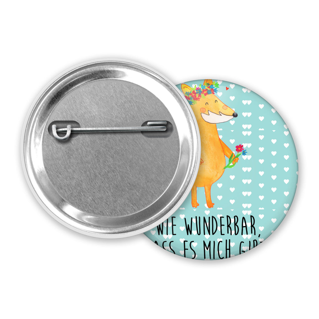 50mm Button Fuchs Blumenliebe 50mm Button, Button, Pin, Anstecknadel, Fuchs, Füchse, Fox, Liebe, Freundin, Fuchsmädchen, Blumenmädchen, Freundinnen, Liebesbeweis, Blume, Blumen, Motivation, Freude, ich, mich, Selbstliebe