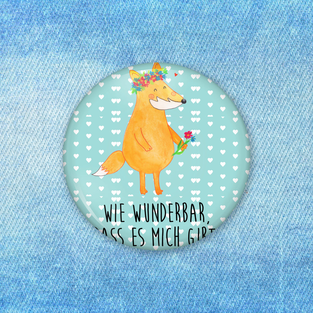 50mm Button Fuchs Blumenliebe 50mm Button, Button, Pin, Anstecknadel, Fuchs, Füchse, Fox, Liebe, Freundin, Fuchsmädchen, Blumenmädchen, Freundinnen, Liebesbeweis, Blume, Blumen, Motivation, Freude, ich, mich, Selbstliebe