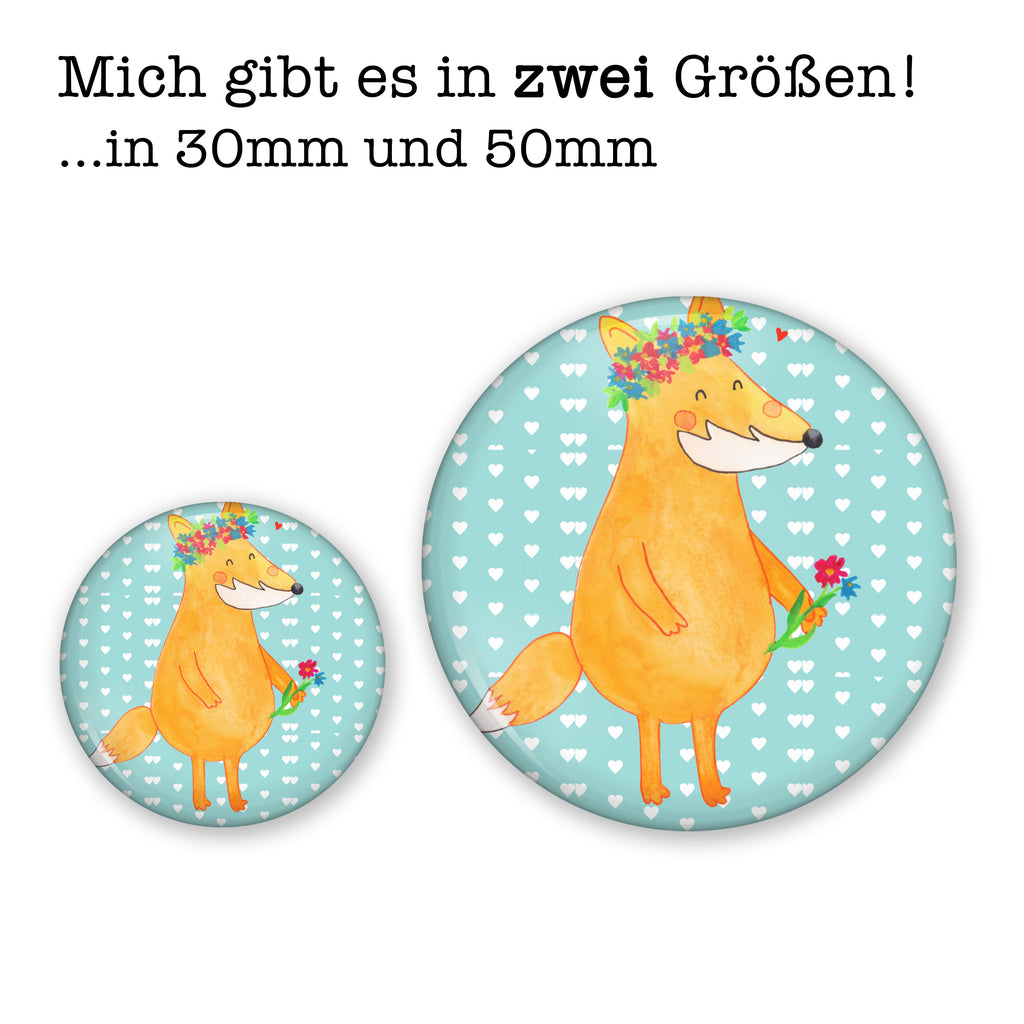 50mm Button Fuchs Blumenliebe 50mm Button, Button, Pin, Anstecknadel, Fuchs, Füchse, Fox, Liebe, Freundin, Fuchsmädchen, Blumenmädchen, Freundinnen, Liebesbeweis, Blume, Blumen, Motivation, Freude, ich, mich, Selbstliebe