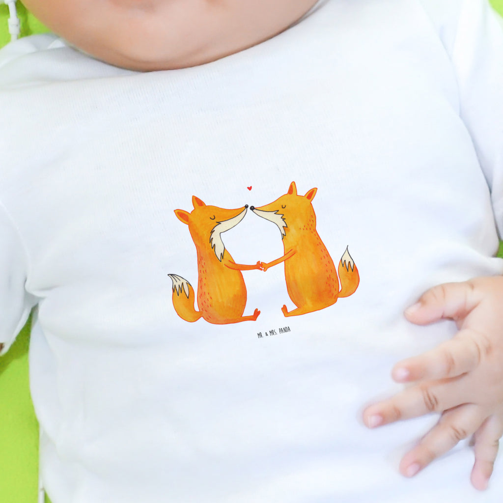 6-12 Monate Baby Longsleeve Füchse Liebe Mädchen, Jungen, Baby, Longsleeve, Langarm, Bio, Kleidung, uni, Langarmshirt, Fuchs, Füchse, Fox, Liebe, Liebespaar, Paar, Partner, Freundin, Freund, Ehe, Verlobte, Ehemann, Ehefrau, Liebesbeweis