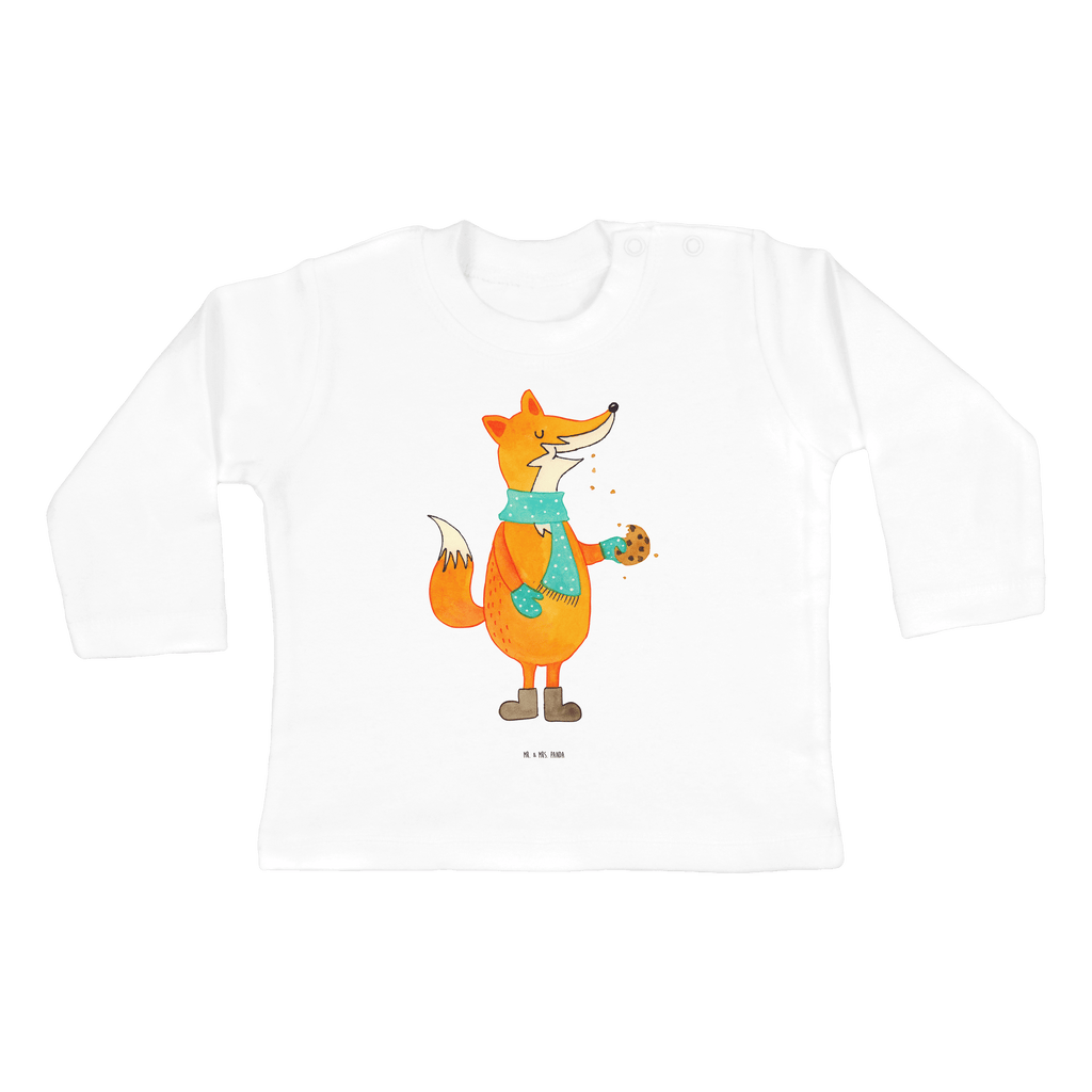 12-18 Monate Baby Longsleeve Fuchs Keks Mädchen, Jungen, Baby, Langarm, Bio, Kleidung, Fuchs, Füchse, Backen Spruch, Kekse, Winter, Weihnachtszeit, Plätzchen, Liebe, Küche Deko