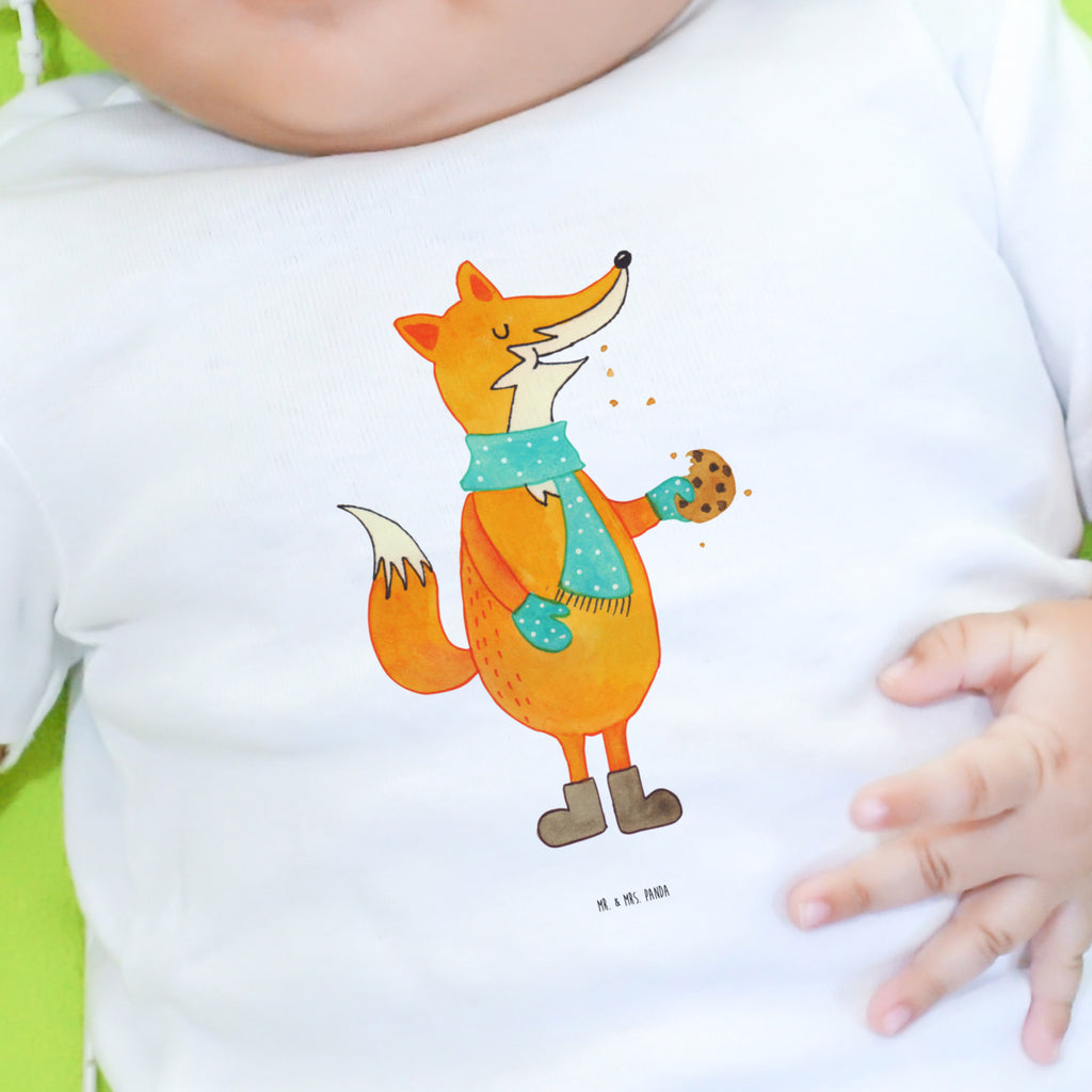 12-18 Monate Baby Longsleeve Fuchs Keks Mädchen, Jungen, Baby, Langarm, Bio, Kleidung, Fuchs, Füchse, Backen Spruch, Kekse, Winter, Weihnachtszeit, Plätzchen, Liebe, Küche Deko