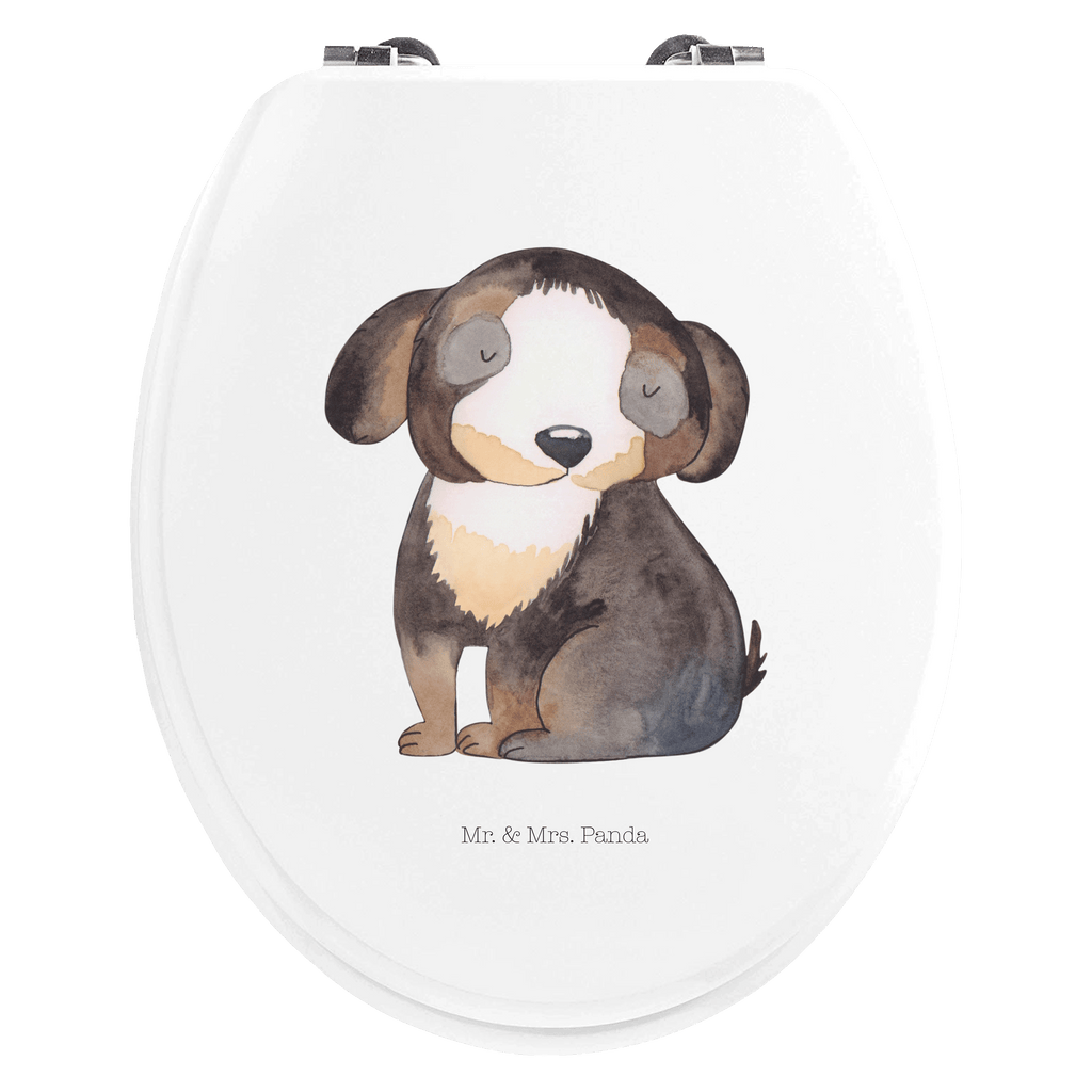 Motiv WC Sitz Hund entspannt Klobrille, Klodeckel, Toilettendeckel, WC-Sitz, Toilette, Hund, Hundemotiv, Haustier, Hunderasse, Tierliebhaber, Hundebesitzer, Sprüche, schwarzer Hund, Hundeliebe, Liebe, Hundeglück