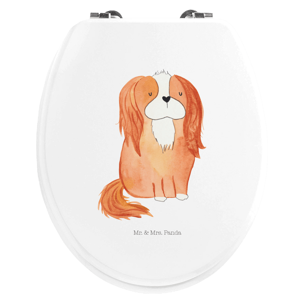 Motiv WC Sitz Cavalier King Charles Spaniel Klobrille, Klodeckel, Toilettendeckel, WC-Sitz, Toilette, Hund, Hundemotiv, Haustier, Hunderasse, Tierliebhaber, Hundebesitzer, Sprüche, Cavalier King Charles Spaniel, Cockerspaniel, Spaniel, Spruch, schönster Hund