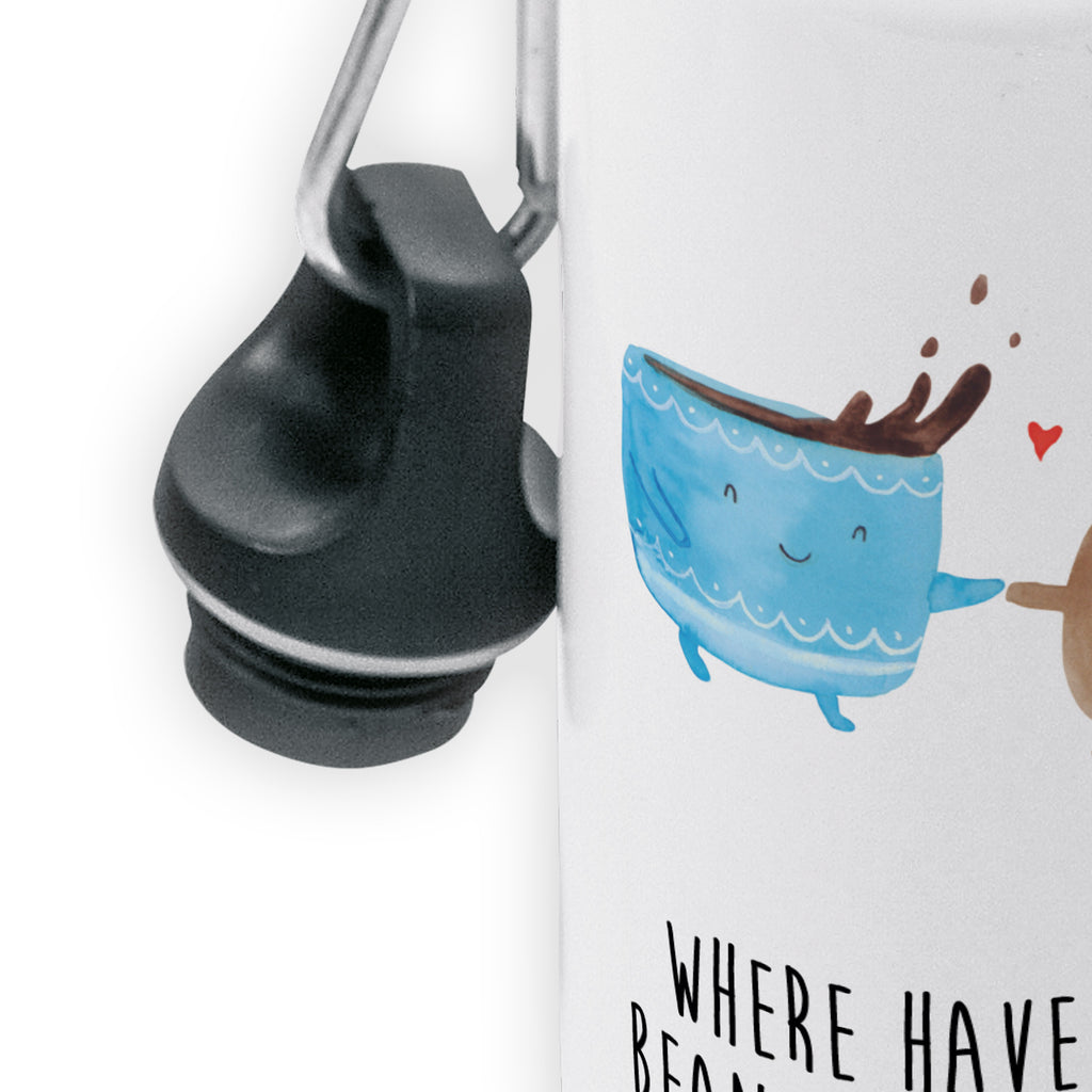 Kindertrinkflasche Kaffee Bohne Kindertrinkflasche, Kinder Trinkflasche, Trinkflasche, Flasche, Kinderflasche, Kinder, Kids, Kindergarten Flasche, Grundschule, Jungs, Mädchen, Tiermotive, Gute Laune, lustige Sprüche, Tiere, Kaffee, Kaffeebohne, Genuss, Zufriedenheit, Glück