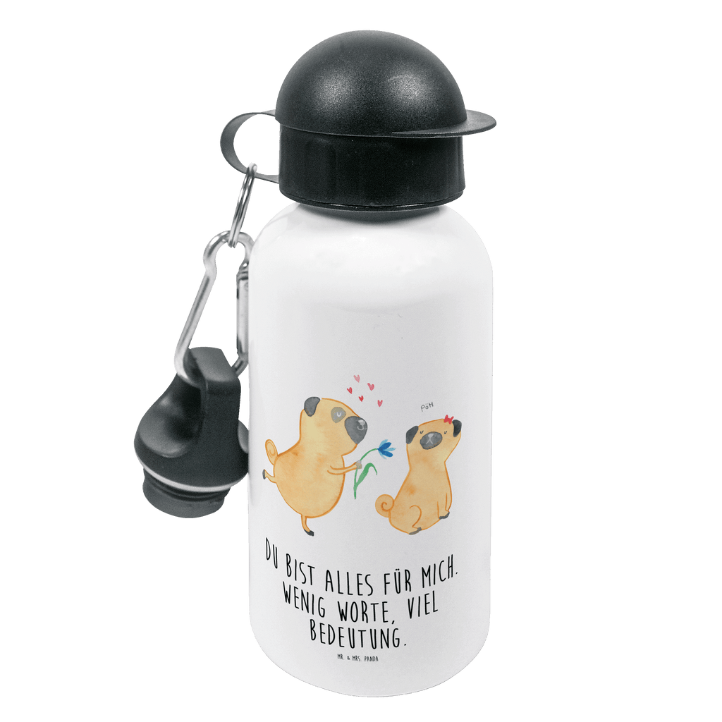 Kindertrinkflasche Mops verliebt Kindertrinkflasche, Kinder Trinkflasche, Trinkflasche, Flasche, Kinderflasche, Kinder, Kids, Kindergarten Flasche, Grundschule, Jungs, Mädchen, Hund, Hundemotiv, Haustier, Hunderasse, Tierliebhaber, Hundebesitzer, Sprüche, Mops, Möpse, Hundeliebe, verliebt, Liebe, Liebesspruch. Verlobt, Geschenk Freund, Partner