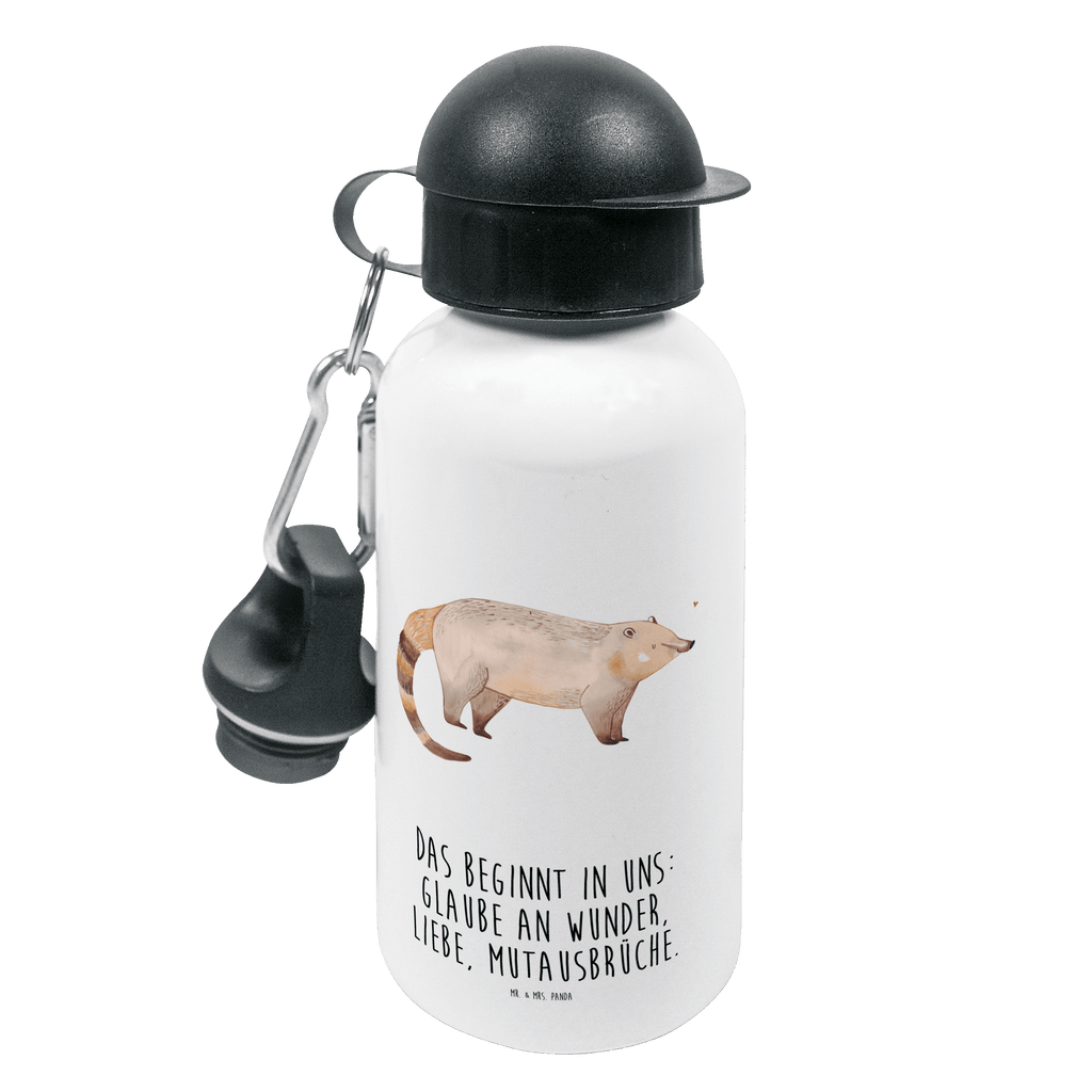 Kindertrinkflasche Nasenbaer Kindertrinkflasche, Kinder Trinkflasche, Trinkflasche, Flasche, Kinderflasche, Kinder, Kids, Kindergarten Flasche, Grundschule, Jungs, Mädchen, Tiermotive, Gute Laune, lustige Sprüche, Tiere, Nasenbär, Nasenbären, Rüsselbär, Bär