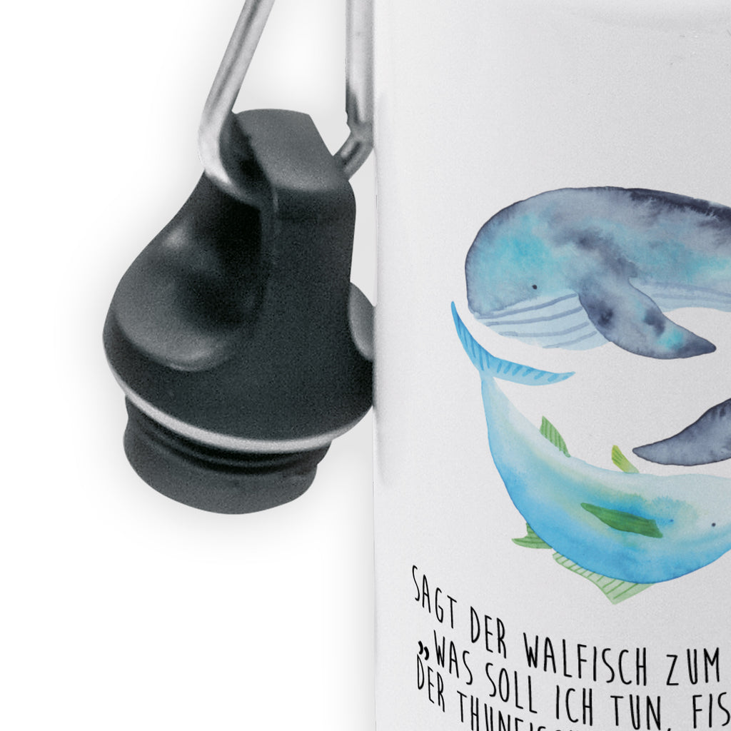 Kindertrinkflasche Walfisch & Thunfisch Kindertrinkflasche, Kinder Trinkflasche, Trinkflasche, Flasche, Kinderflasche, Kinder, Kids, Kindergarten Flasche, Grundschule, Jungs, Mädchen, Tiermotive, Gute Laune, lustige Sprüche, Tiere, Wal, Wahl, Tunfisch, Wortwitz lustig, Spruch lustig, Flachwitz, Witz, Spruch des Tages, Flachwitz Geschenk