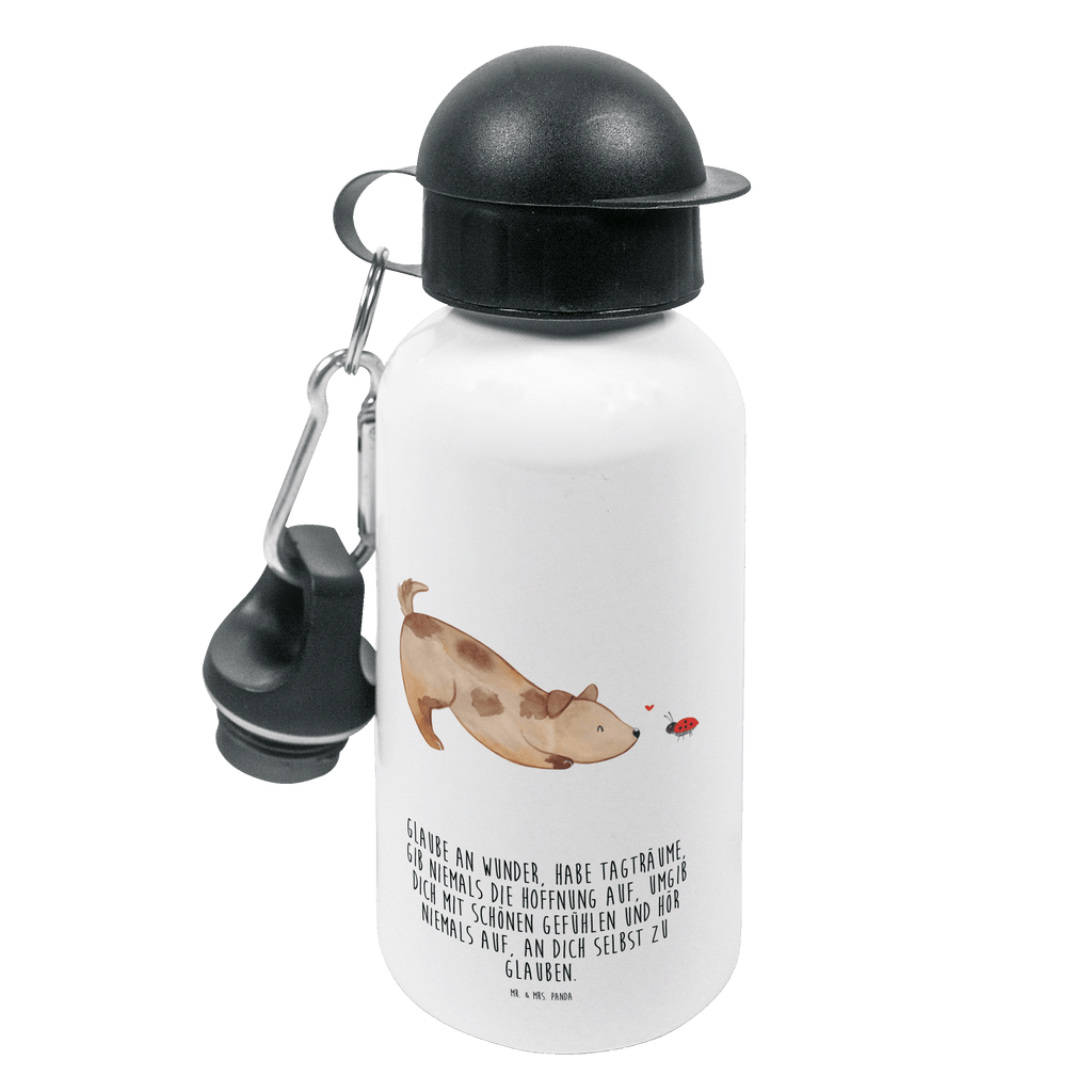 Kindertrinkflasche Hund Marienkäfer Kindertrinkflasche, Kinder Trinkflasche, Trinkflasche, Flasche, Kinderflasche, Kinder, Kids, Kindergarten Flasche, Grundschule, Jungs, Mädchen, Hund, Hundemotiv, Haustier, Hunderasse, Tierliebhaber, Hundebesitzer, Sprüche, Hunde, Hundespruch, Marienkäfer, Mischling, Mischlinghund