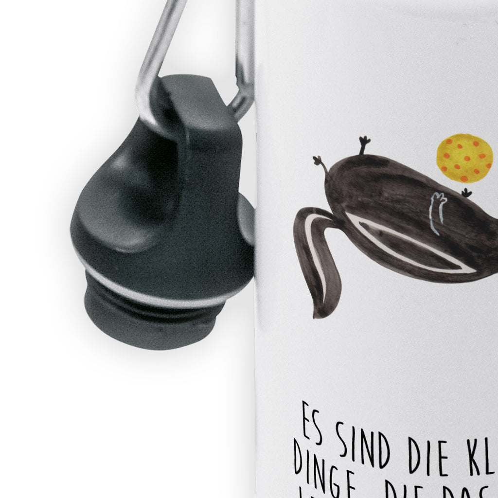Kindertrinkflasche Stinktier Ball Kindertrinkflasche, Kinder Trinkflasche, Trinkflasche, Flasche, Kinderflasche, Kinder, Kids, Kindergarten Flasche, Grundschule, Jungs, Mädchen, Stinktier, Skunk, Wildtier, Raubtier, Stinker, Stinki, verspielt, Weisheit