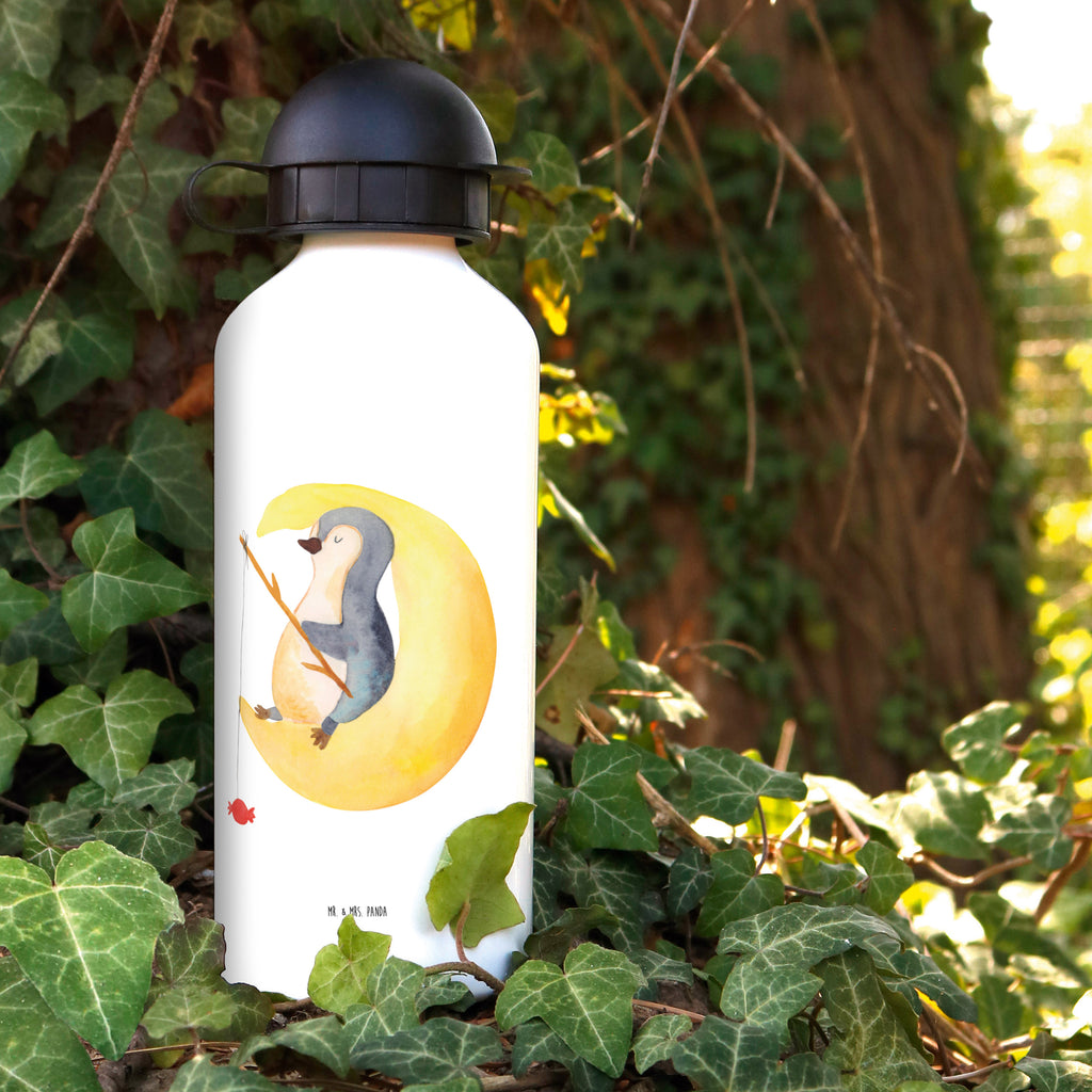 Kindertrinkflasche Pinguin Mond Kindertrinkflasche, Kinder Trinkflasche, Trinkflasche, Flasche, Kinderflasche, Kinder, Kids, Kindergarten Flasche, Grundschule, Jungs, Mädchen, Pinguin, Pinguine, Spruch, schlafen, Nachtruhe, Einschlafen, Schlafzimmer, Schlafstörungen, Gästezimmer
