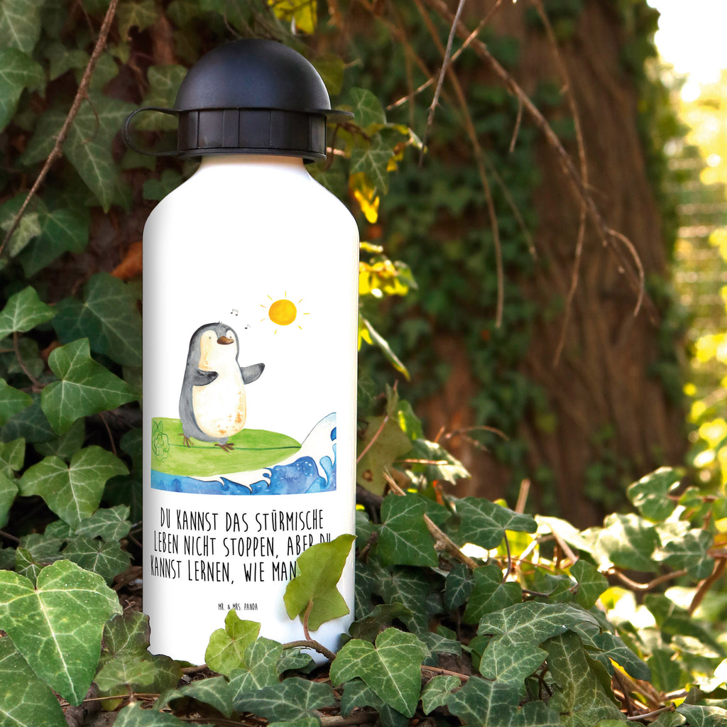 Kindertrinkflasche Pinguin Surfer Kindertrinkflasche, Kinder Trinkflasche, Trinkflasche, Flasche, Kinderflasche, Kinder, Kids, Kindergarten Flasche, Grundschule, Jungs, Mädchen, Pinguin, Pinguine, surfen, Surfer, Hawaii, Urlaub, Wellen, Wellen reiten, Portugal