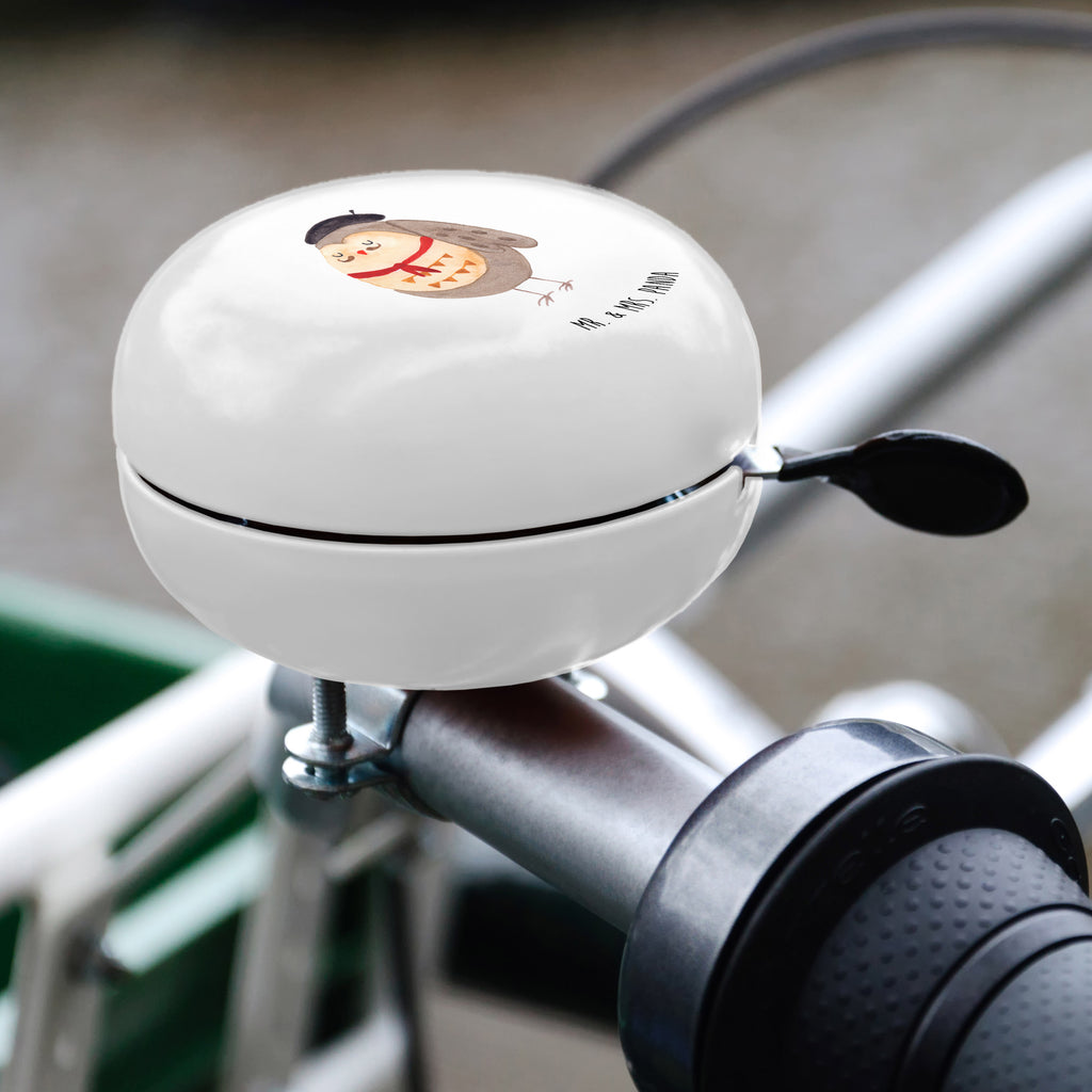 XL Fahrradklingel Eule Französisch Fahrradklingel, Fahrradglocke, Fahrrad, Mountainbike, Lenker, Laut, Motiv, Klang, Eule, Eulen, Eule Deko, Owl, hibou, La vie est belle, das Leben ist schön, Spruch schön, Spruch Französisch, Frankreich