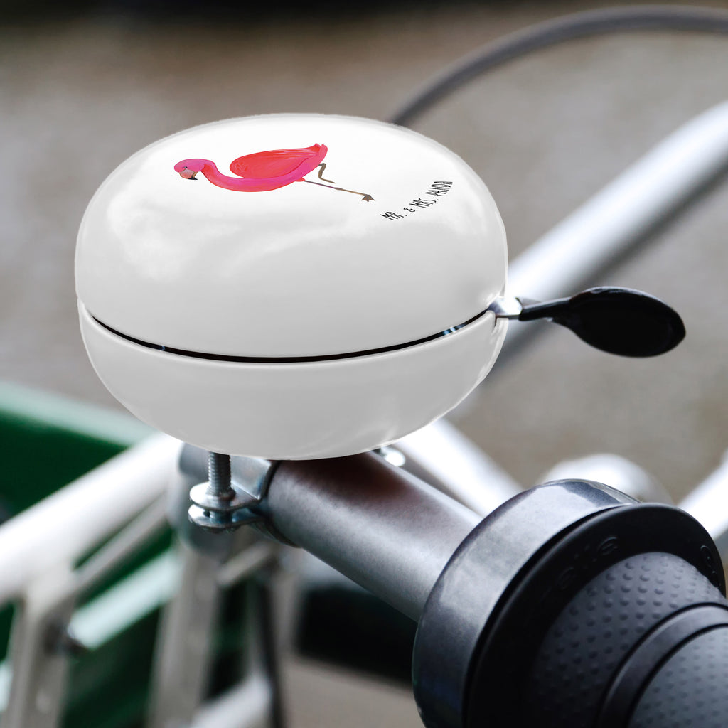 XL Fahrradklingel Flamingo classic Fahrradklingel, Fahrradglocke, Fahrrad, Mountainbike, Lenker, Laut, Motiv, Klang, Flamingo, Einzigartig, Selbstliebe, Stolz, ich, für mich, Spruch, Freundin, Freundinnen, Außenseiter, Sohn, Tochter, Geschwister