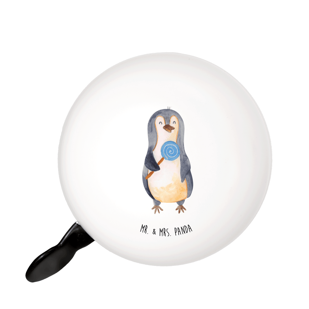 XL Fahrradklingel Pinguin Lolli Fahrradklingel, Fahrradglocke, Fahrrad, Mountainbike, Lenker, Laut, Motiv, Klang, Pinguin, Pinguine, Lolli, Süßigkeiten, Blödsinn, Spruch, Rebell, Gauner, Ganove, Rabauke